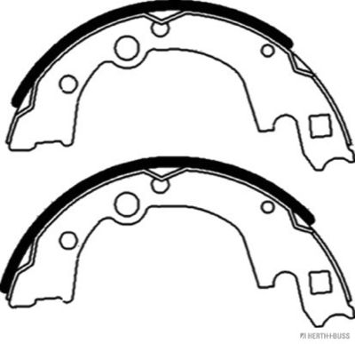 BREMSBACKENSATZ Herth+Buss Jakoparts J3500328 1