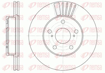 KAWE 6582 10 Тормозные диски для TOYOTA PREVIA I (_R1_, _R2_) 2.4 4WD (TCR21_, TCR20_) KAWE 6582 10 Тормозные диски для TOYOTA PREVIA I (_R1_, _R2_) 2.4 4WD (TCR21_, TCR20_)