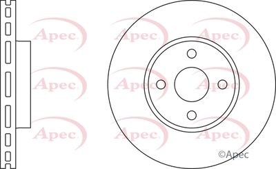 Brake Disc APEC DSK2222