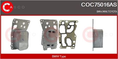 RADIATOR ULEI ULEI MOTOR CASCO COC75016AS