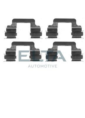 Комплектующие, колодки дискового тормоза ELTA AUTOMOTIVE EA8645 для BENTLEY CONTINENTAL