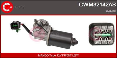 Двигатель стеклоочистителя CASCO CWM32142AS для HYUNDAI GETZ