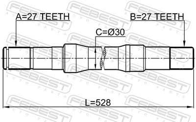 PLANETARA FEBEST 1012C100RH 1