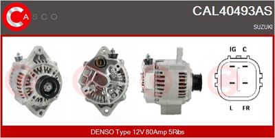 GENERATOR / ALTERNATOR CASCO CAL40493AS