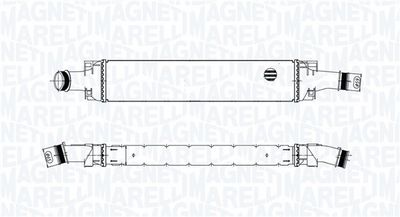 интеркулер (охладител за въздуха на турбината) MAGNETI MARELLI 351319206280
