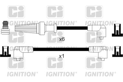 Комплект проводов зажигания QUINTON HAZELL XC576 для VOLVO 780