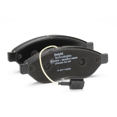 BREMSBELAGSATZ SCHEIBENBREMSE DELPHI LP2498 36