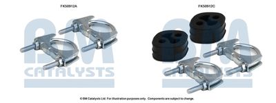 Монтажен комплект, изпускателна тръба BM Catalysts FK50912