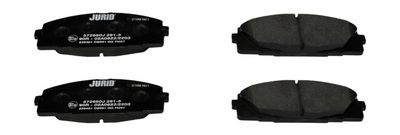 BREMSBELAGSATZ SCHEIBENBREMSE JURID 572650J
