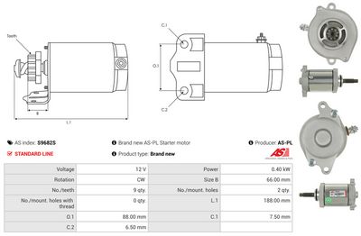 STARTER AS-PL S9682S 4