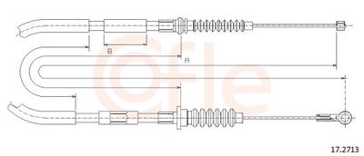 CABLU FRANA DE PARCARE