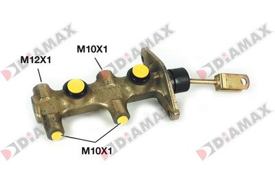 Главный тормозной цилиндр DIAMAX N04217 для FORD FIESTA