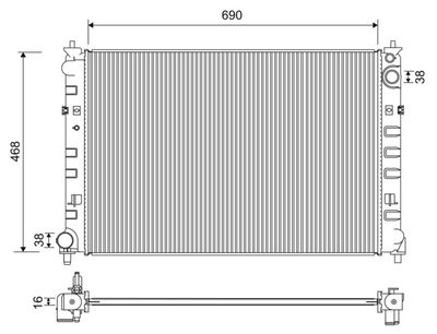 RADIATOR RACIRE MOTOR