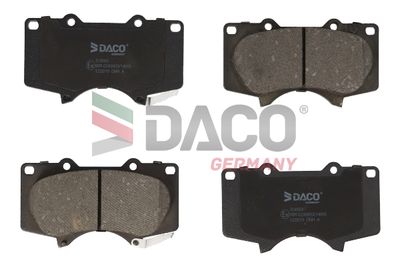 Комплект тормозных колодок, дисковый тормоз DACO Germany 324569 для LEXUS GX