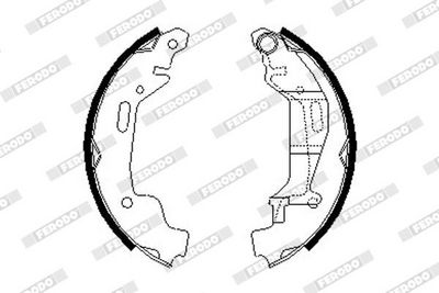 BREMSBACKENSATZ FERODO FSB632 1