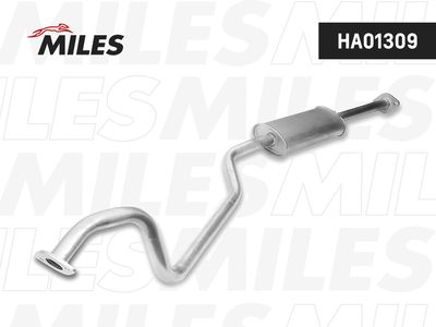 Средний глушитель выхлопных газов MILES HA01309
