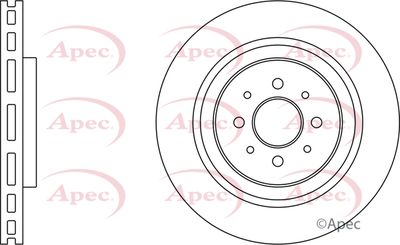 Brake Disc APEC DSK2967