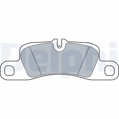 Brake Pad Set, disc brake LP3546