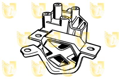 Подвеска, двигатель UNIGOM 395451 для FIAT IDEA