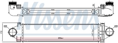 INTERCOOLER COMPRESOR NISSENS 96383 5
