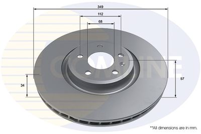 COMLINE ADC4010V Гальмівні диски 