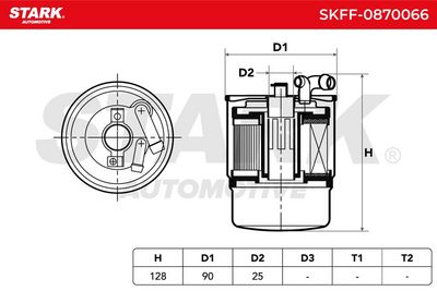 горивен филтър STARK SKFF-0870066