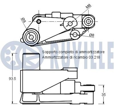 INTINZATOR CUREA CUREA DISTRIBUTIE RUVILLE 540608 1