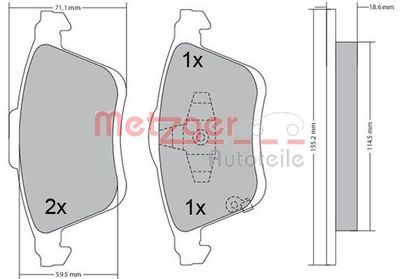 SET PLACUTE FRANA FRANA DISC