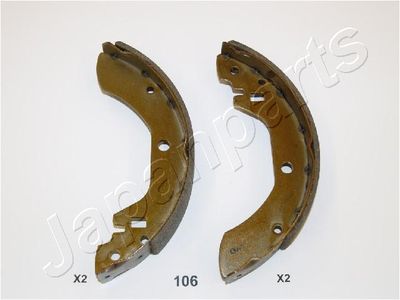 Комплект тормозных колодок JAPANPARTS GF-106AF для NISSAN BLUEBIRD