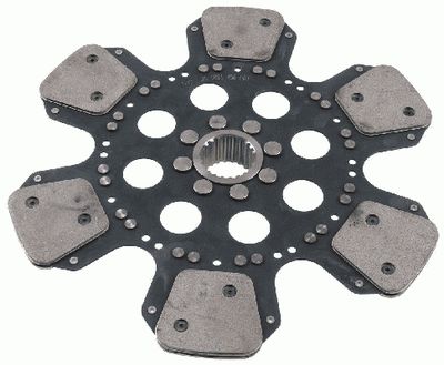 Koppelingsplaat/plaat (360mm)