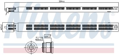 USCATOR AER CONDITIONAT NISSENS 95745 6