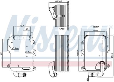 ÖLKüHLER MOTORöL NISSENS 90807 5