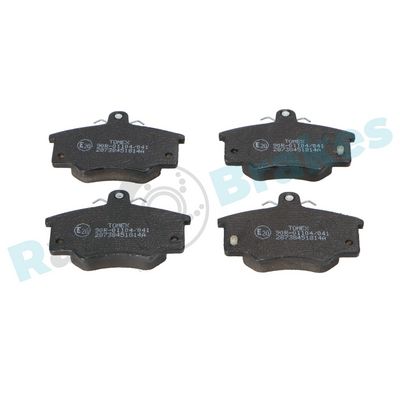 Bremsbelagsatz, Scheibenbremse