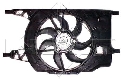 Вентилятор, охлаждение двигателя NRF 47366 для RENAULT LAGUNA