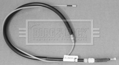 Тросик, cтояночный тормоз BORG & BECK BKB3100 для SKODA SUPERB