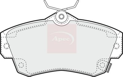 APEC Brake Pad Set, disc brake PAD1118