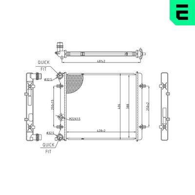 RADIATOR RACIRE MOTOR