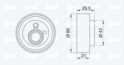 ROLA INTINZATOR CUREA DISTRIBUTIE IPD 140076 1