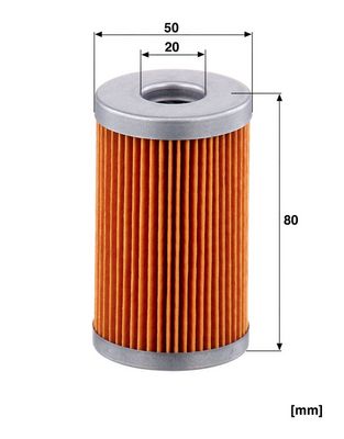 Brandstoffilter (patroon) past: KUBOTA KX 101-3, KX 121 - 3, KX 121 - 3 S4, KX 121 - 3R4A, KX 161 - 3, KX 161 - 3 R2, KX 36-3, KX 61-2, KX 61-3, KX 71-3, KX 91-3, U 35, U 35-3  TAKEUCHI TB210R