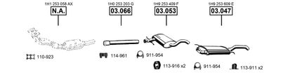 Изпускателна система ASMET VA032235