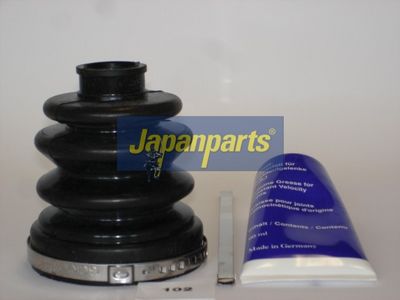 JAPANPARTS Gofruotoji membrana, kardaninis velenas