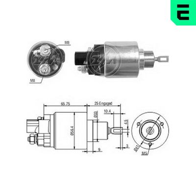 SOLENOID ELECTROMOTOR