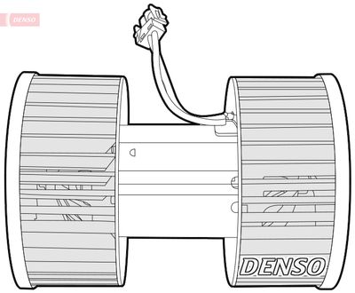 Вентилятор салона DENSO DEA05003 для BMW X3