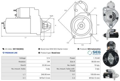 STARTER AS-PL S01102SEG 4