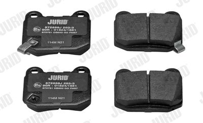 Brake Pad Set, disc brake 572558J