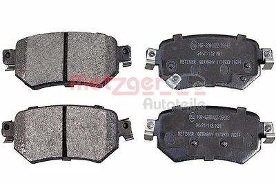 SET PLACUTE FRANA FRANA DISC METZGER AUTOTEILE 1170933 1