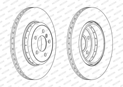 DISC FRANA FERODO DDF2037VC1 1