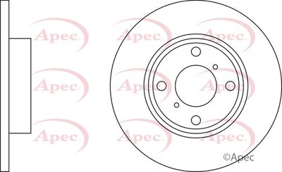 Brake Disc APEC DSK2110