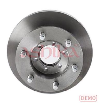 спирачен диск ASHIKA 60-00-0257C