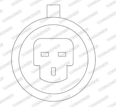 Sensor, Drosselklappenstellung WAGNER THR00022